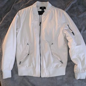 Bomber jacket white